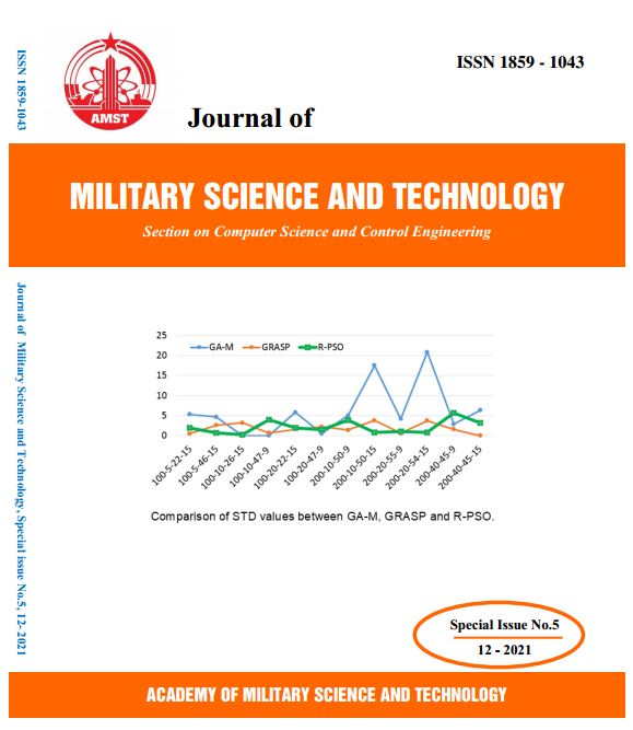 					View No. CSCE5 (2021): Section on Computer Science and Control Engineering 2021
				